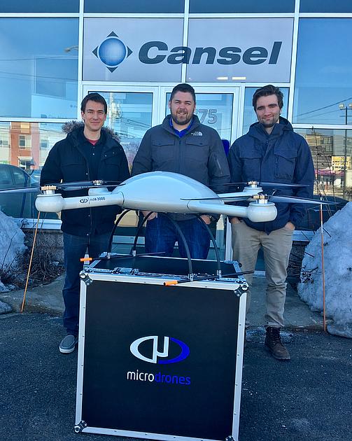 Cansel to Distribute Microdrones Fully Integrated Drone Systems ...