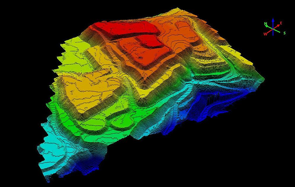 Lidar on store a drone