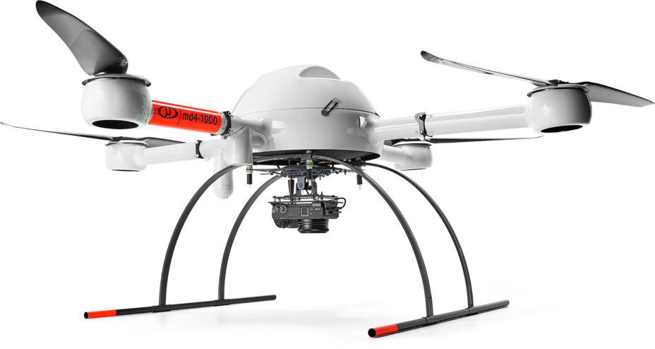 mdMapper1000 integrated system with a Microdrones md4-1000 UAV