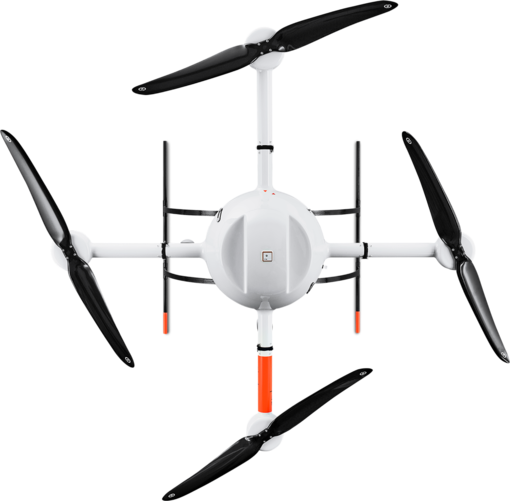 Microdrones md4-1000 UAV top view