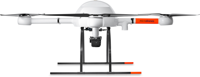 Microdrones mdMapper1000 low left view md4-1000