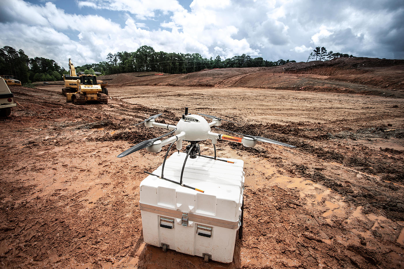 Drones in Construction, More Than Moving Earth